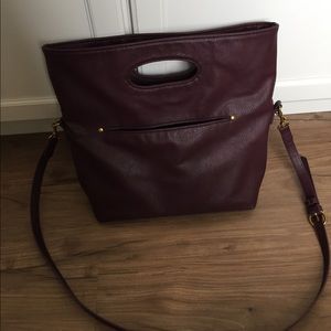 Cute maroon cross body bag